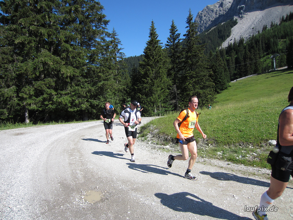 Zugspitzlauf Extremberglauf - Strecke 2011 - 13