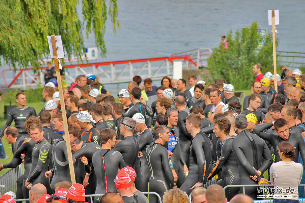 Bonn Triathlon - Swim 2012 - 7