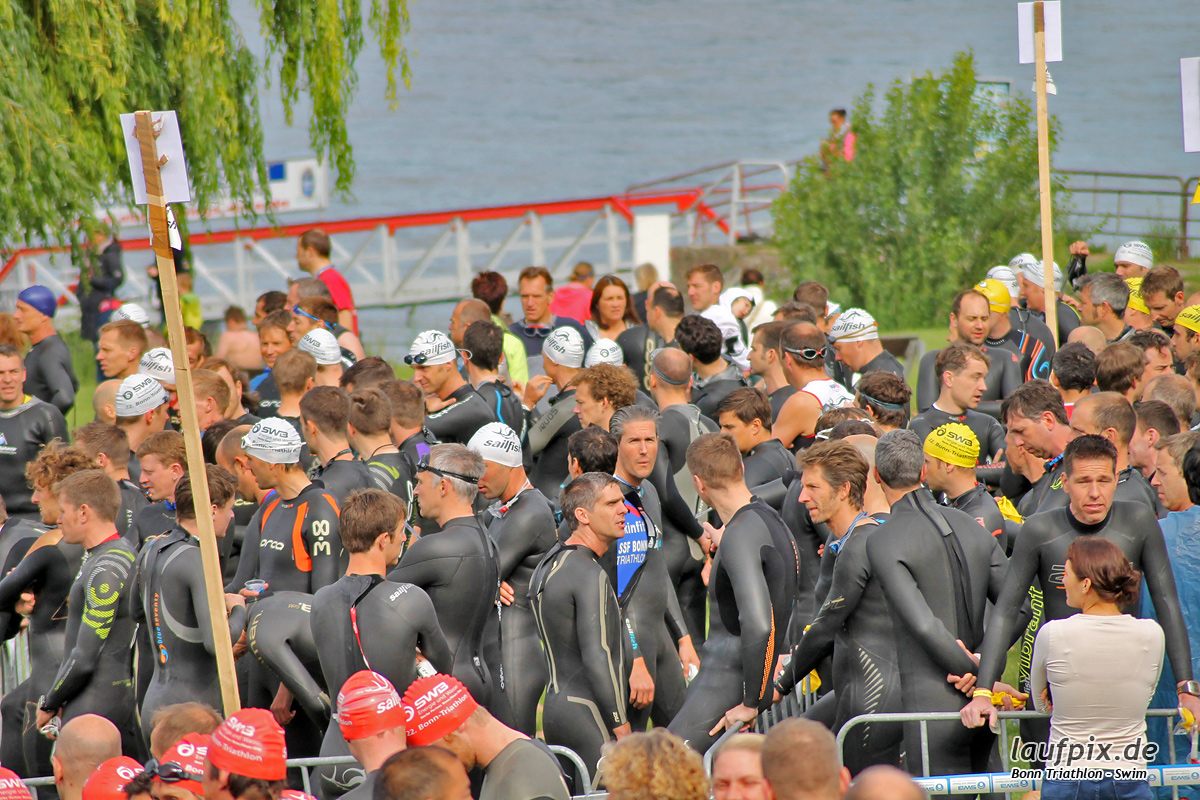 Bonn Triathlon - Swim 2012 - 8