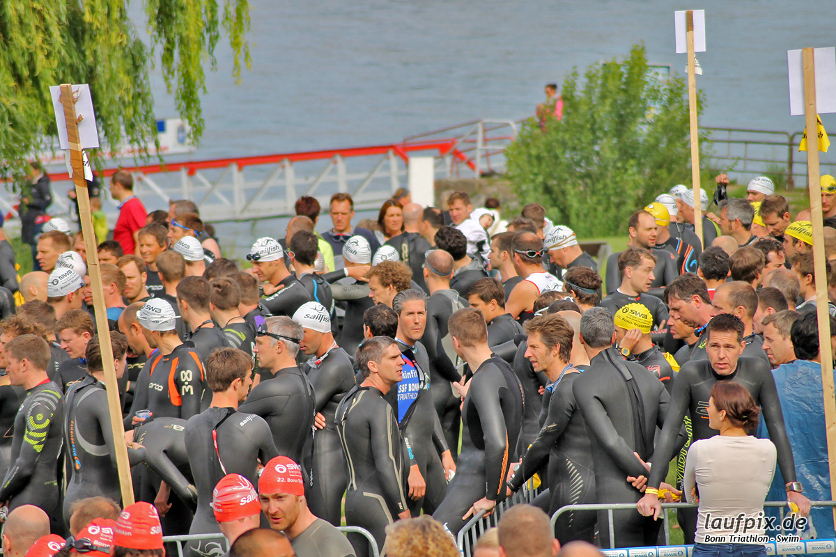 Bonn Triathlon - Swim 2012 - 9