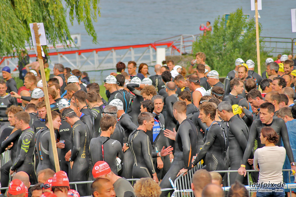 Bonn Triathlon - Swim 2012 - 10