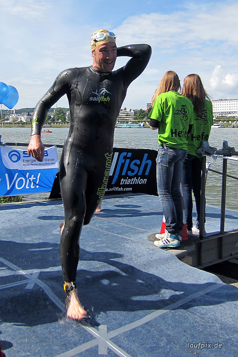 Bonn Triathlon - Swim 2012 - 204