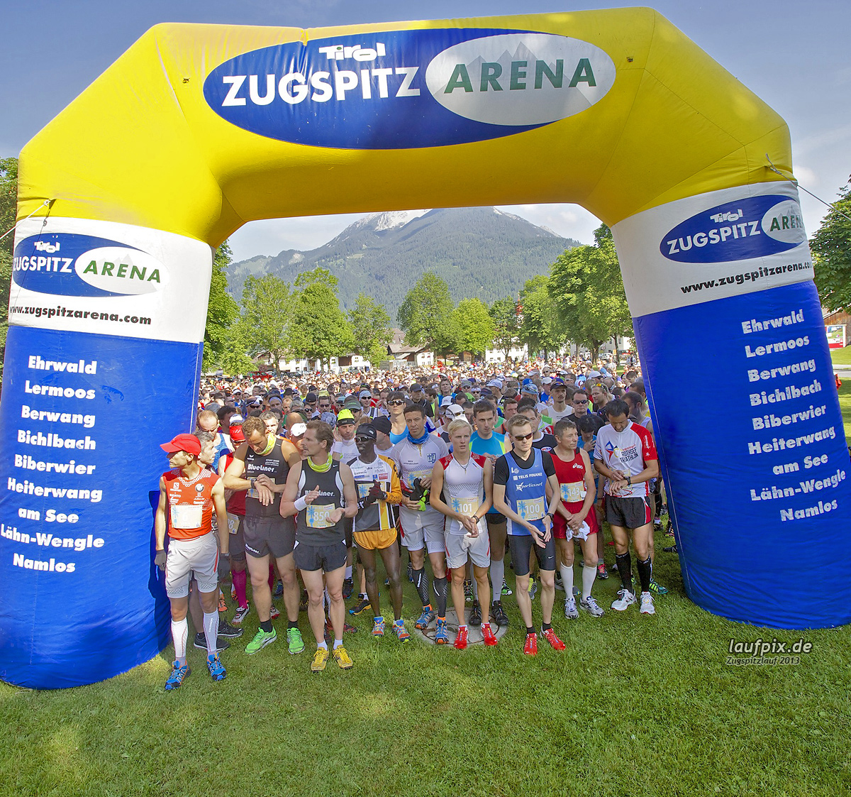 Zugspitzlauf - Start Strecke Ziel 2013 - 44