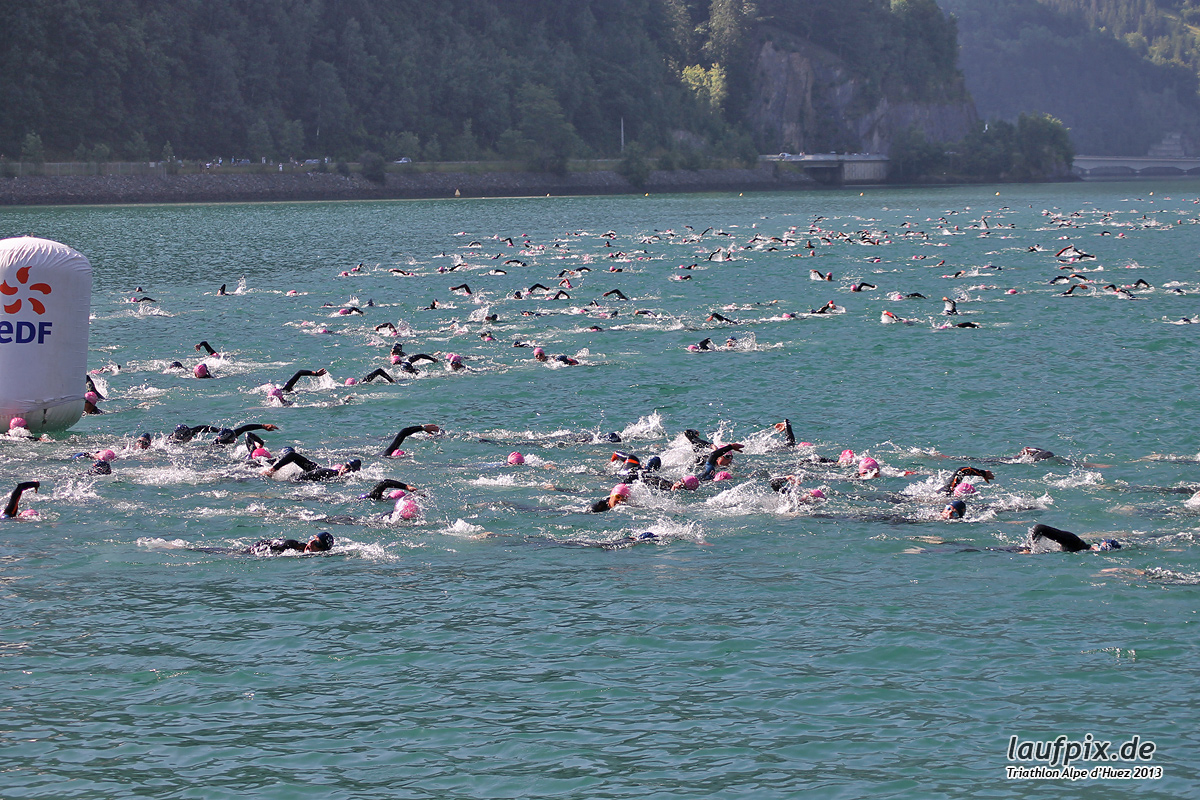 Triathlon Alpe d'Huez - Swim 2013 - 38