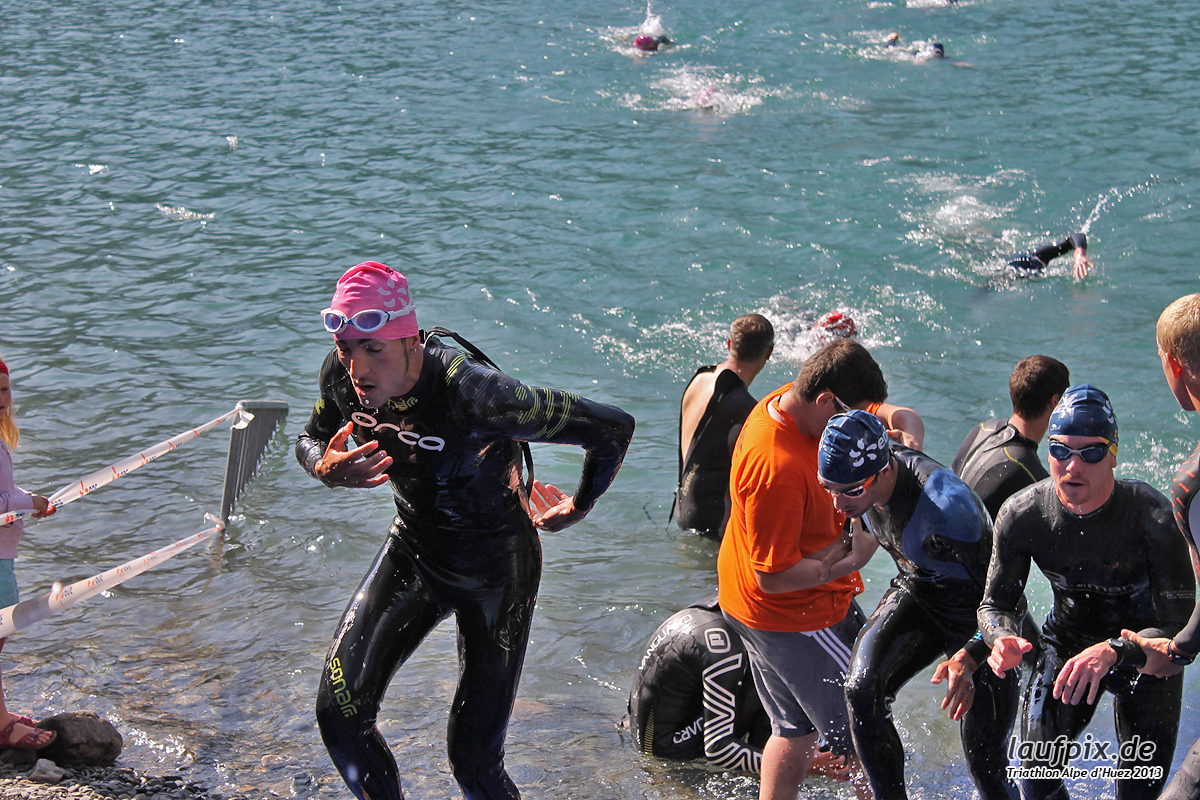 Triathlon Alpe d'Huez - Swim 2013 - 147
