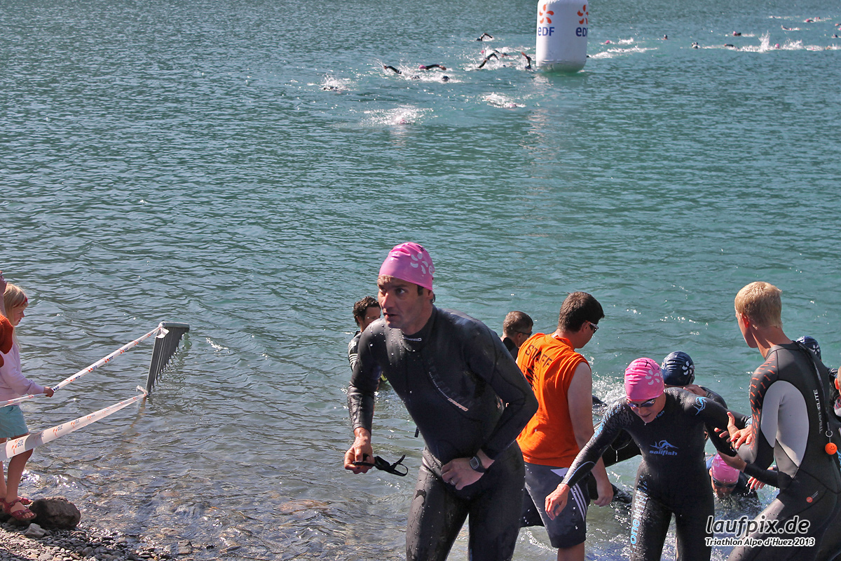 Triathlon Alpe d'Huez - Swim 2013 - 159