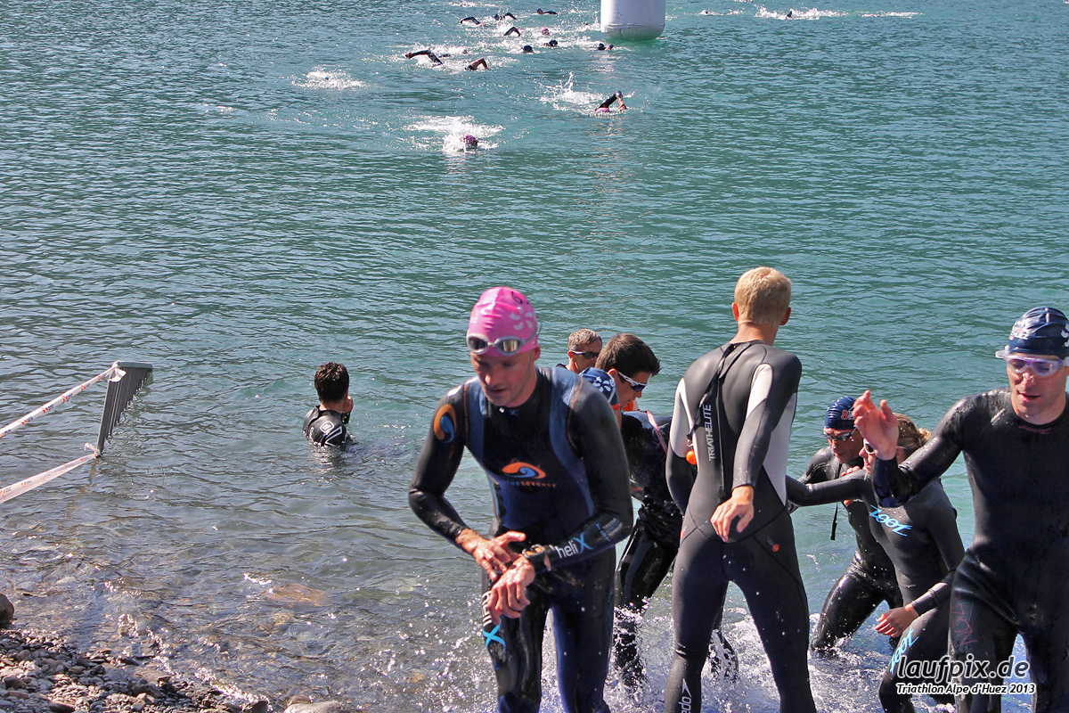 Triathlon Alpe d'Huez - Swim 2013 - 161