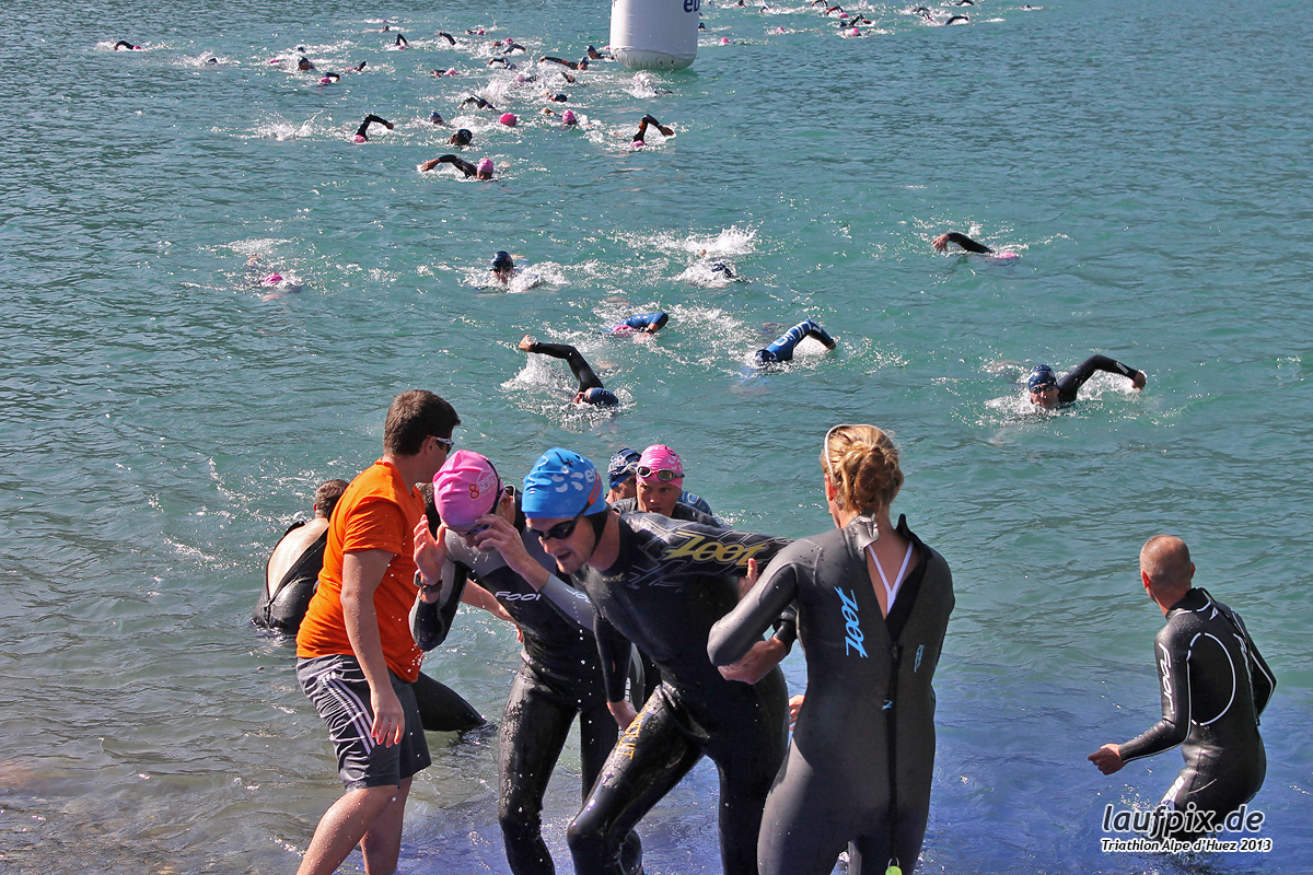 Triathlon Alpe d'Huez - Swim 2013 - 366