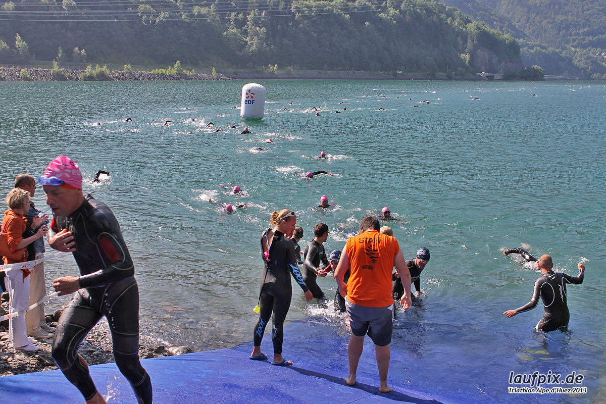 Triathlon Alpe d'Huez - Swim 2013 - 720