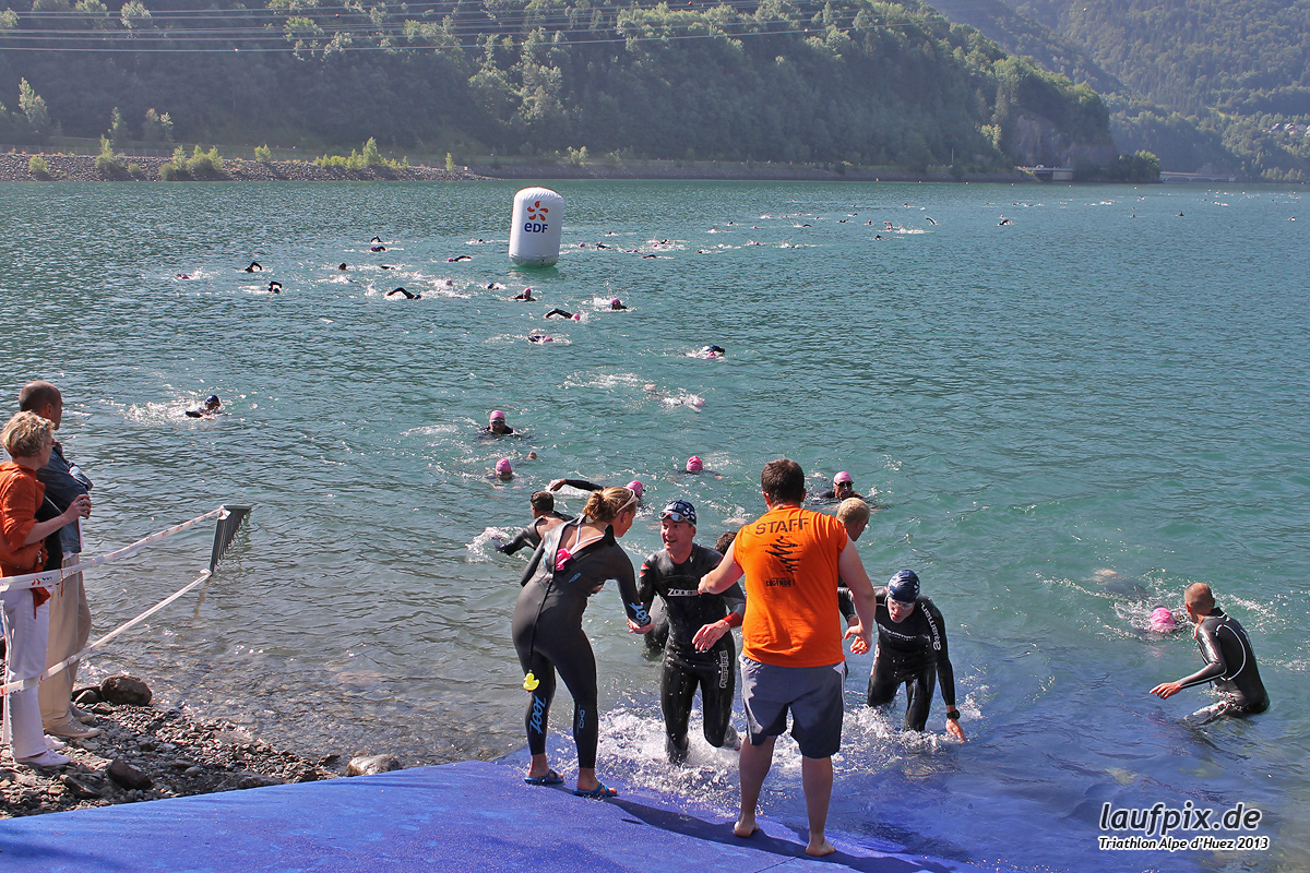 Triathlon Alpe d'Huez - Swim 2013 - 721