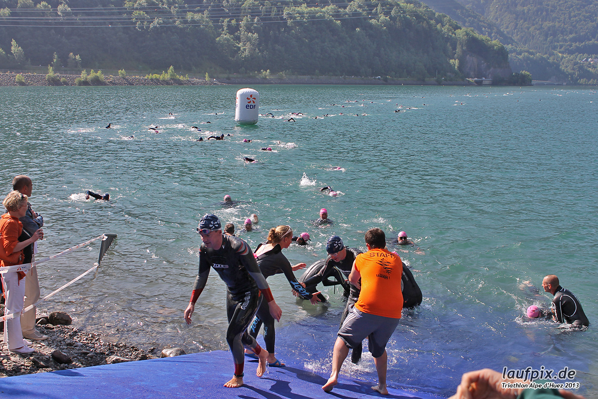 Triathlon Alpe d'Huez - Swim 2013 - 723