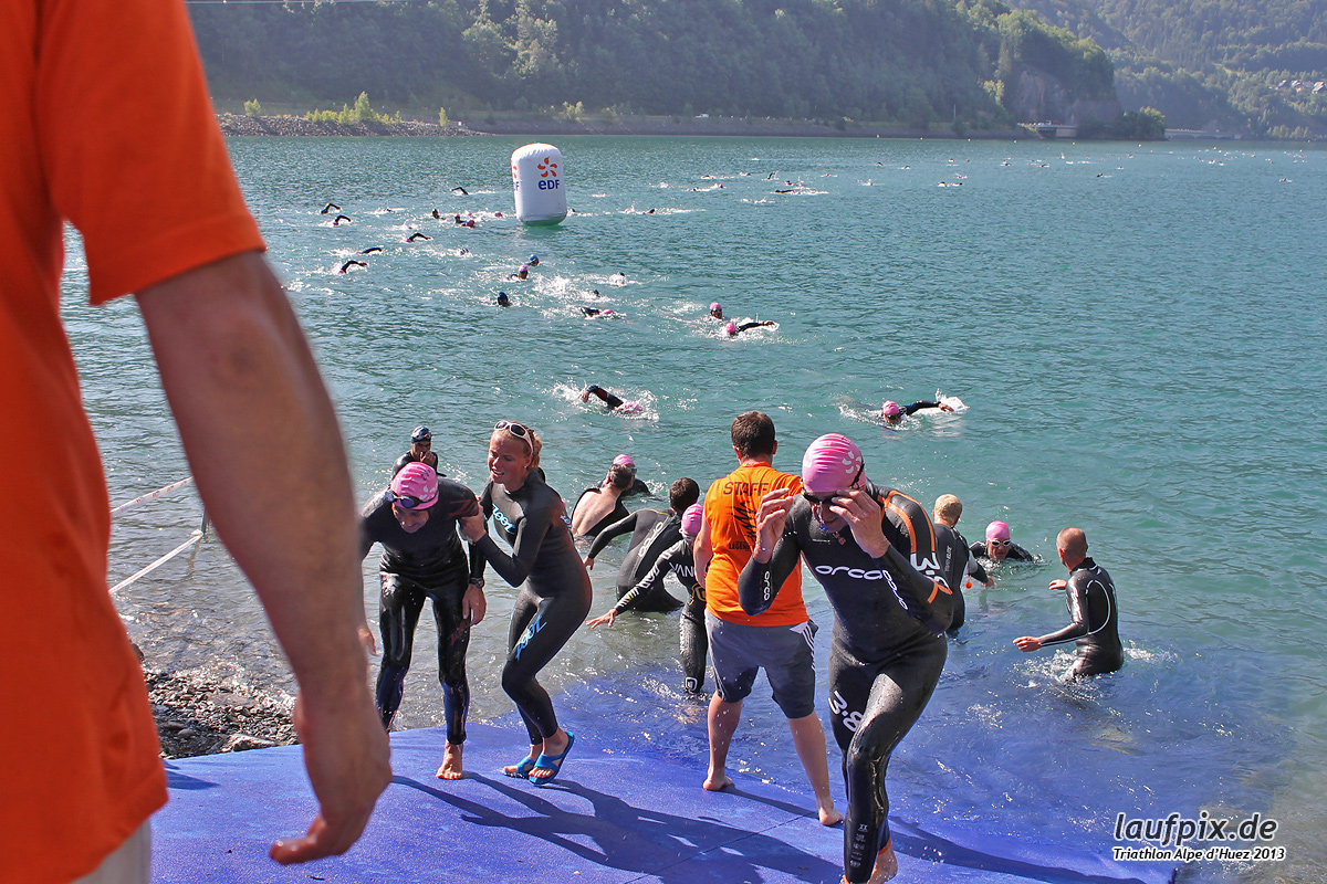 Triathlon Alpe d'Huez - Swim 2013 - 740