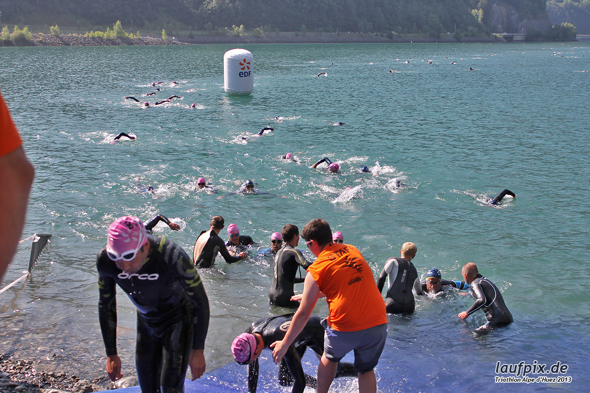 Triathlon Alpe d'Huez - Swim 2013 - 792