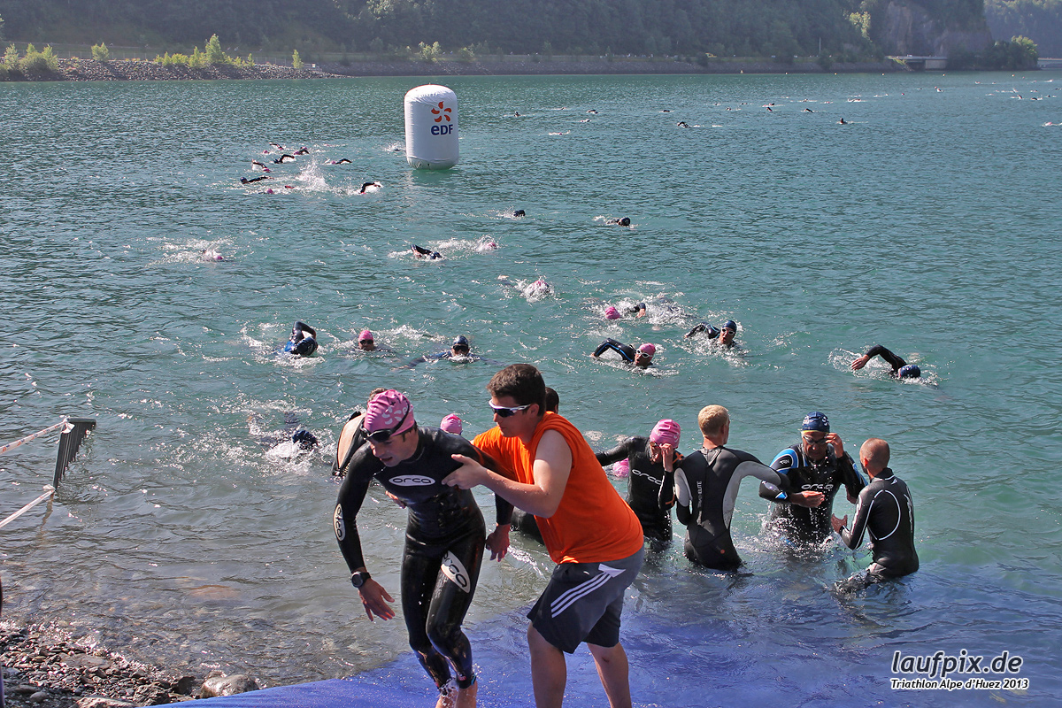 Triathlon Alpe d'Huez - Swim 2013 - 794