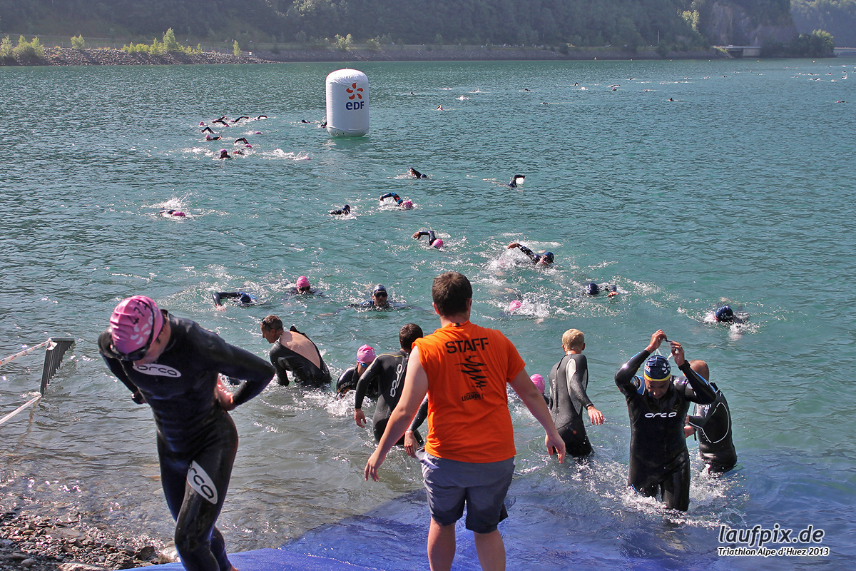 Triathlon Alpe d'Huez - Swim 2013 - 796