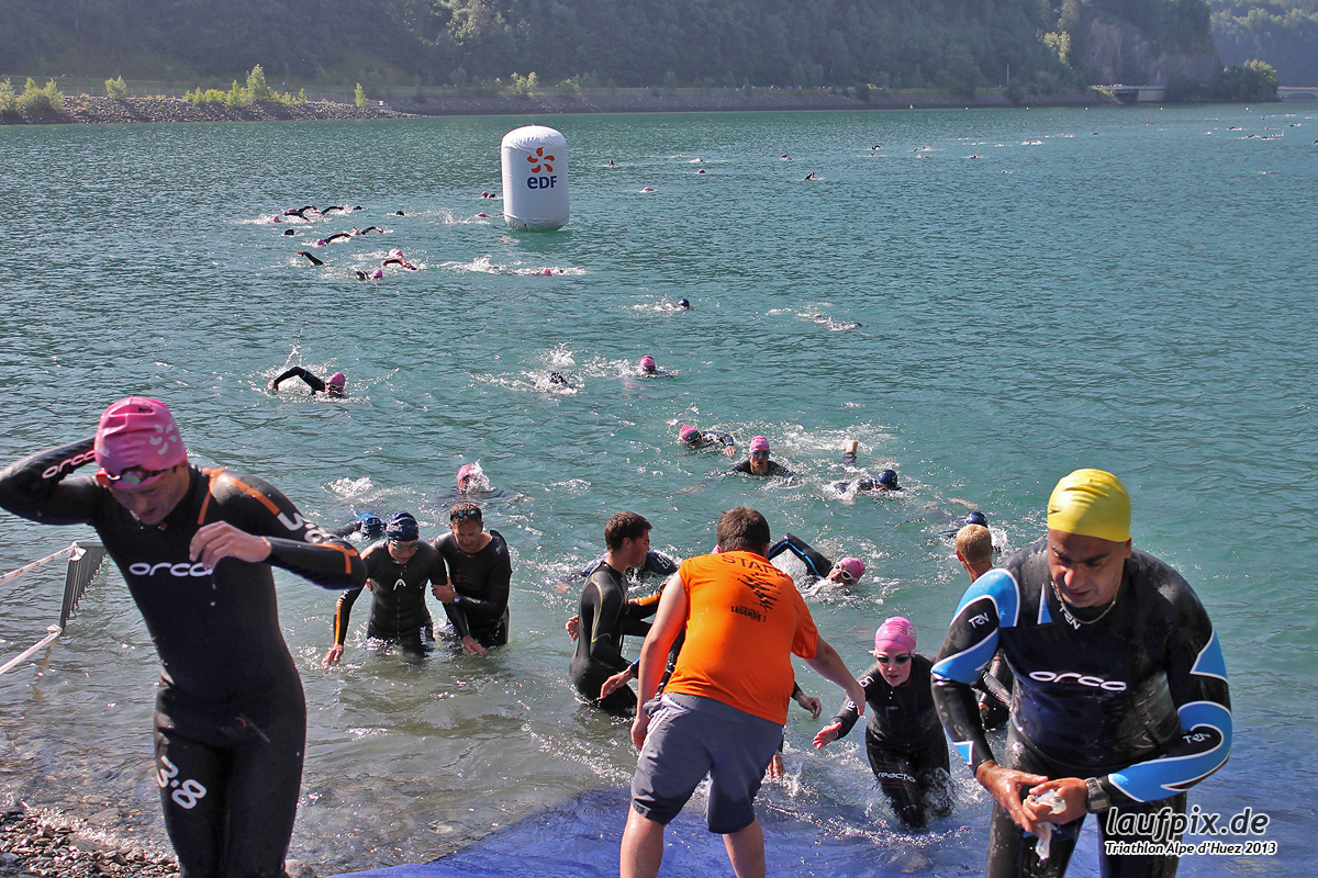 Triathlon Alpe d'Huez - Swim 2013 - 800