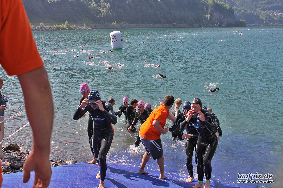 Triathlon Alpe d'Huez - Swim 2013 - 808