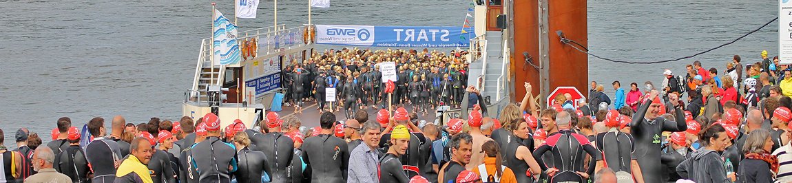 Fotos Bonn Triathlon - Swim 2012  (Teil 1) 