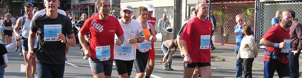 Fotos Köln Marathon 2006  