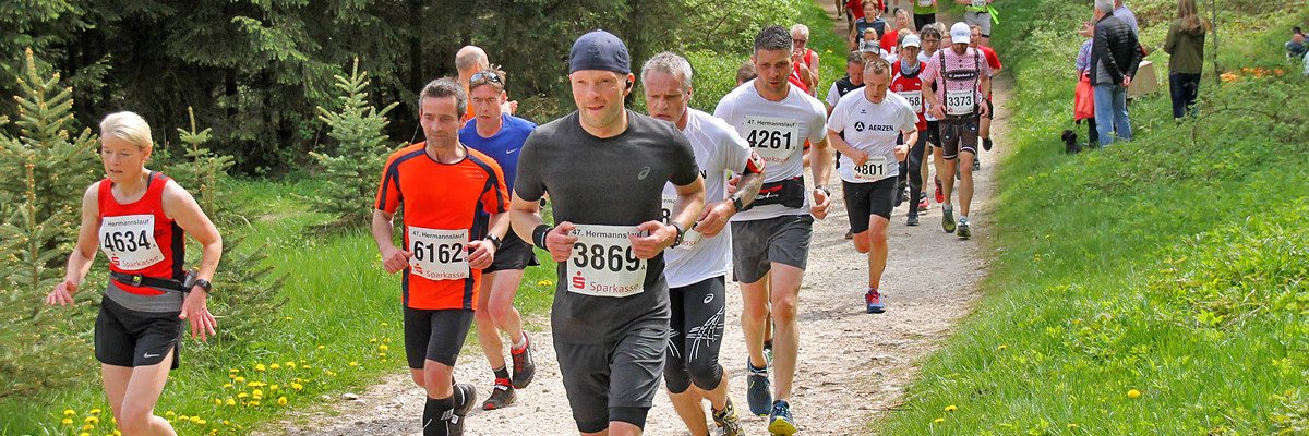 Teutoburger-Wald-Marathon Lage  2015